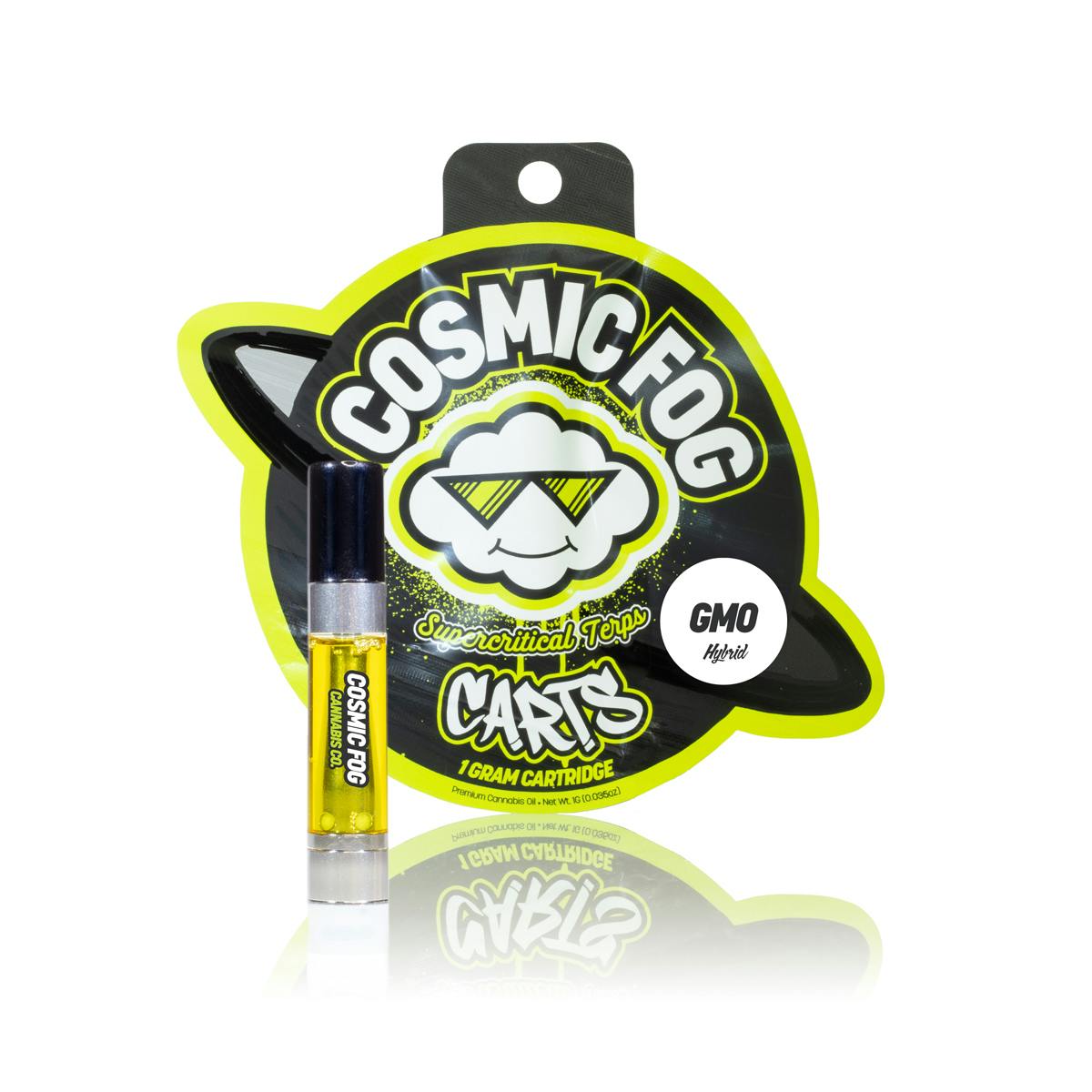 Cosmic Fog - GMO - 1G Supercritical Terpene Cartridge (Hybrid) - Cosmic Fog  Cannabis Co