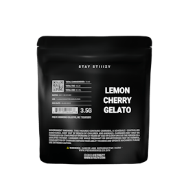 - LEMON CHERRY GELATO - 3.5G Black Label Mylar