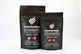 Great Northern Cannabis 30mg Passion Fruit Gum Drops (Indica) 1:1 THC:CBD