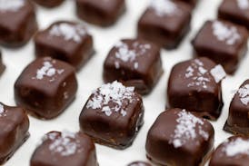Great Northern Cannabis 40mg Dark Chocolate Caramels (Sativa) 1:1 THC:CBD