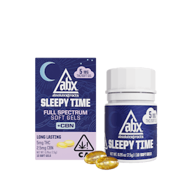 ABX - 5mg Sleepy Time Solventless + CBN Soft Gels - 10ct