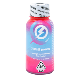 HIGH power syrup - Berry 250mg THC Single