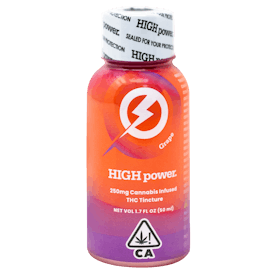 HIGH power syrup - Grape 250mg THC Single