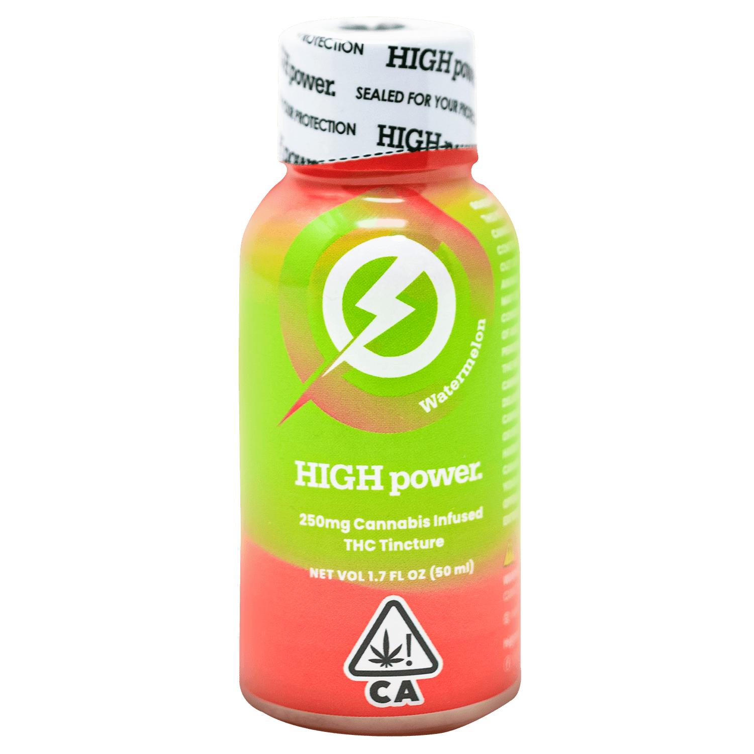 HIGH power syrup - Watermelon 250mg THC Single