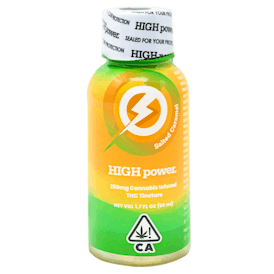 HIGH power syrup - Salted Caramel 250mg THC Single