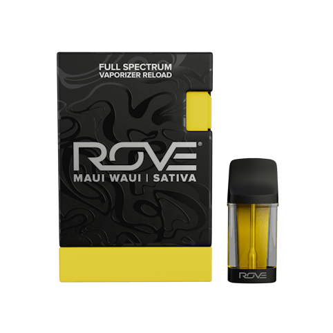 Rove - Maui Waui -Sativa- Melted Diamond Live Resin (Vaporizer) 1.0g (Reload) | Rove   -j12 back