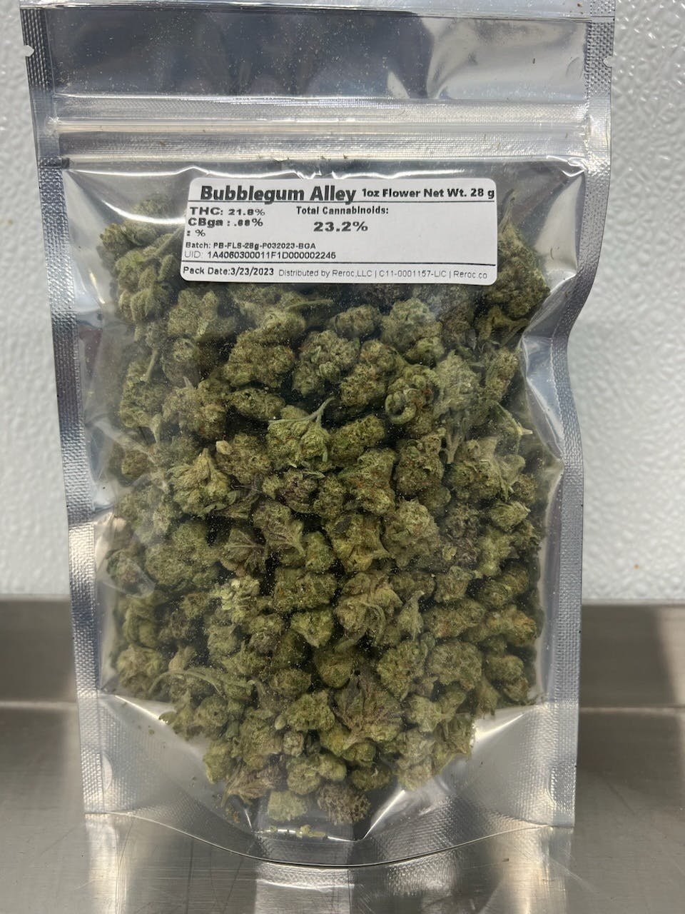 Calac Flower Bubblegum Alley Smalls 1oz 28g Calac Wellness