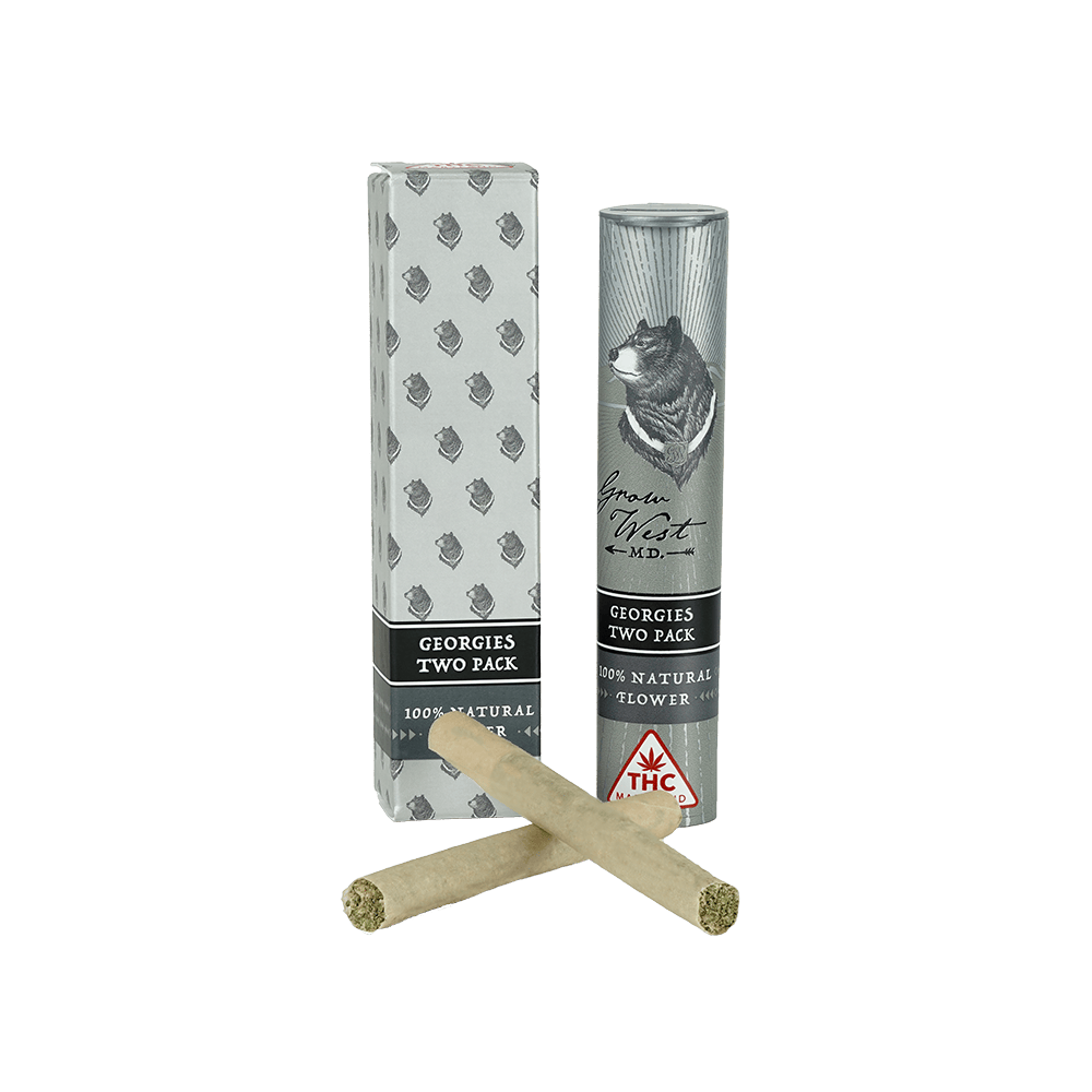 Member Berry | Georgies | 2 Pack Pre-Roll | 1g by Grow West Cannabis Company