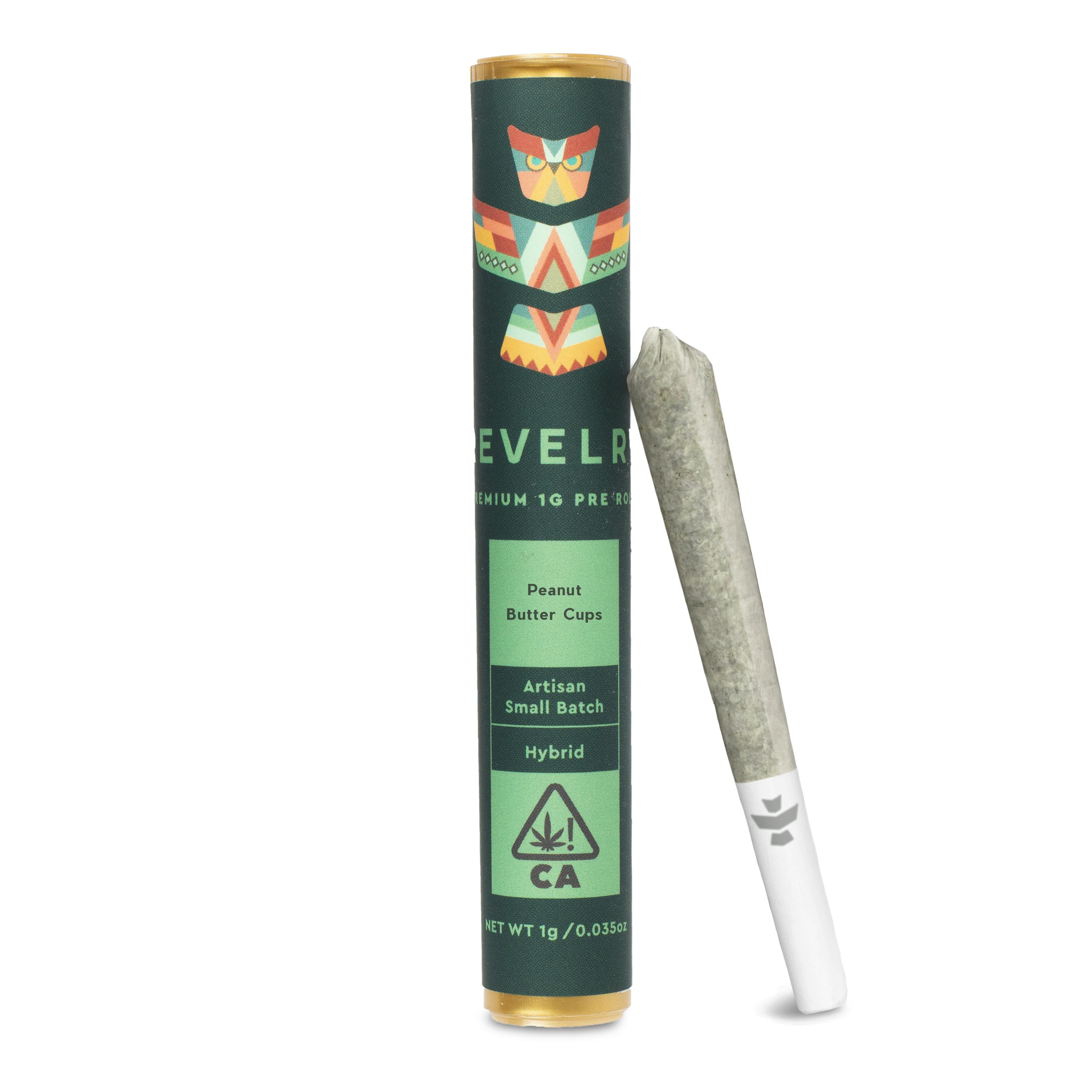 Peanut Butter Cups - Hybrid - Pre Roll Single (1g)
