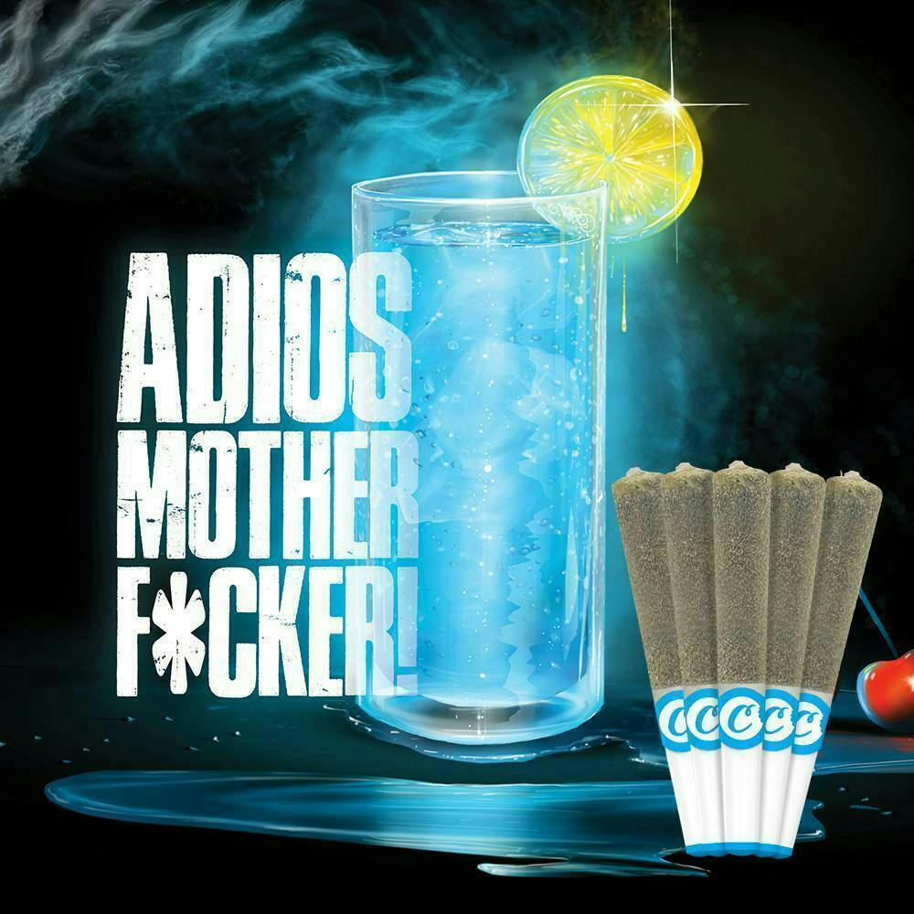 Cookies | Adios Mother Fucker | Infused Joints | 0.7g each | 5pk