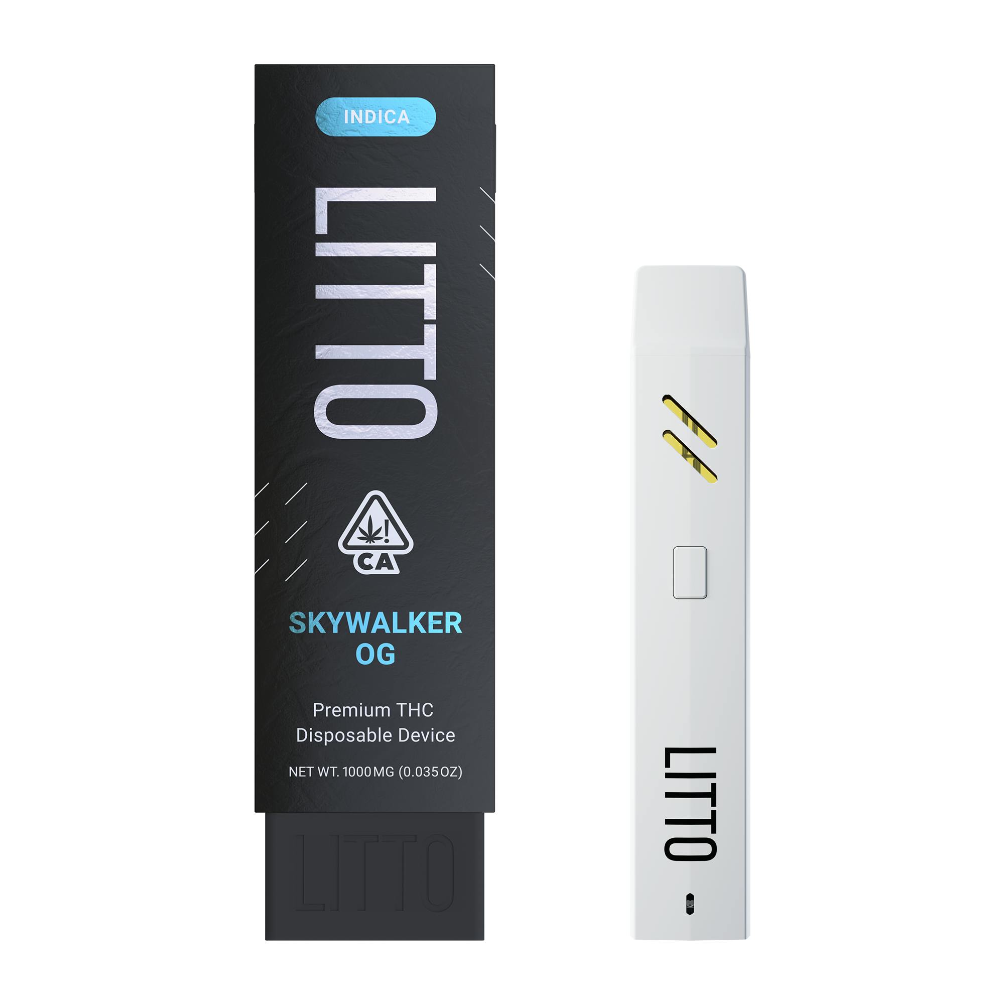 Litto Skywalker Og Premium All In One Thc Vape Pen 1g Litto 0646