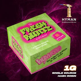 Fresh Runtz of HYMAN | 1G Single Source Hash Rosin | HYMAN | REC