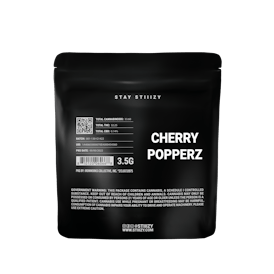 - CHERRY POPPERZ - 3.5G Black Label Mylar