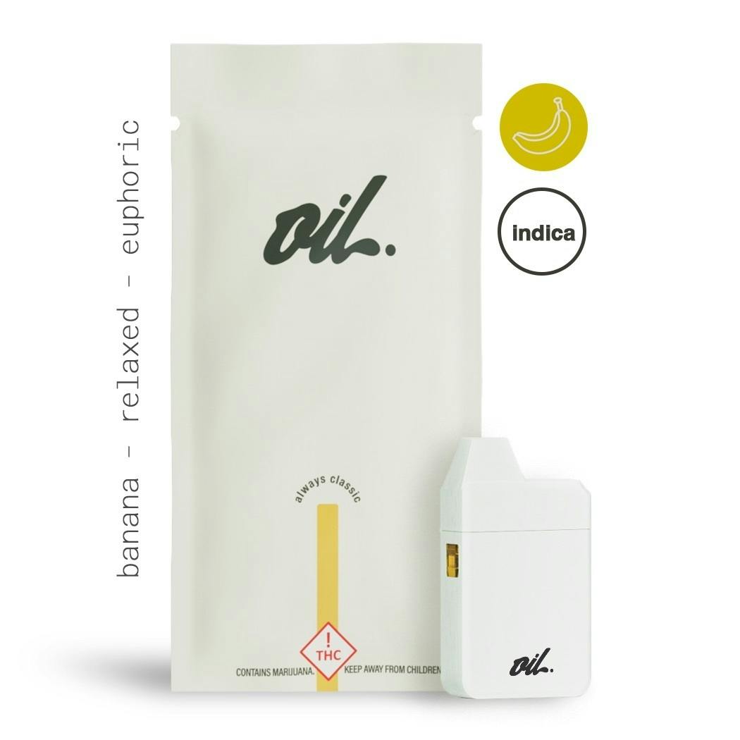 Banana Kush - AIO 'Tugboat' (1g) - by Oil®