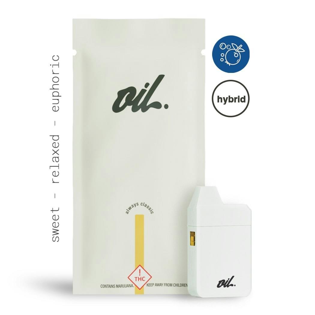 Blueberry Bubble - AIO 'Tugboat' (1g) - by Oil®