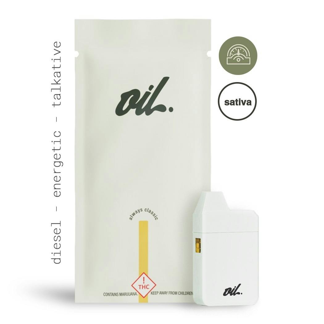 Sour Diesel - AIO 'Tugboat' (1g) - by Oil®