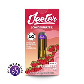 Jeeter Juice Liquid Diamonds Vape Cartridge - Strawberry SC