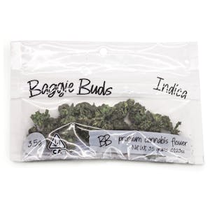 Baggie Buds - Baggie Buds | Bubba Kush 3.5g (Indica) - Premium Cannabis Flower
