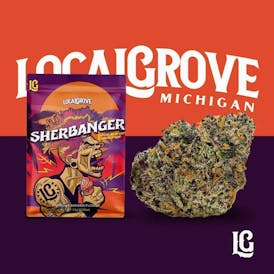 Local Grove Prepackaged Flower | Sherbanger | 3.5G