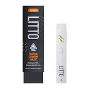 LITTO - Super Lemon Haze - Premium All-In-One THC Vape Pen - 1G