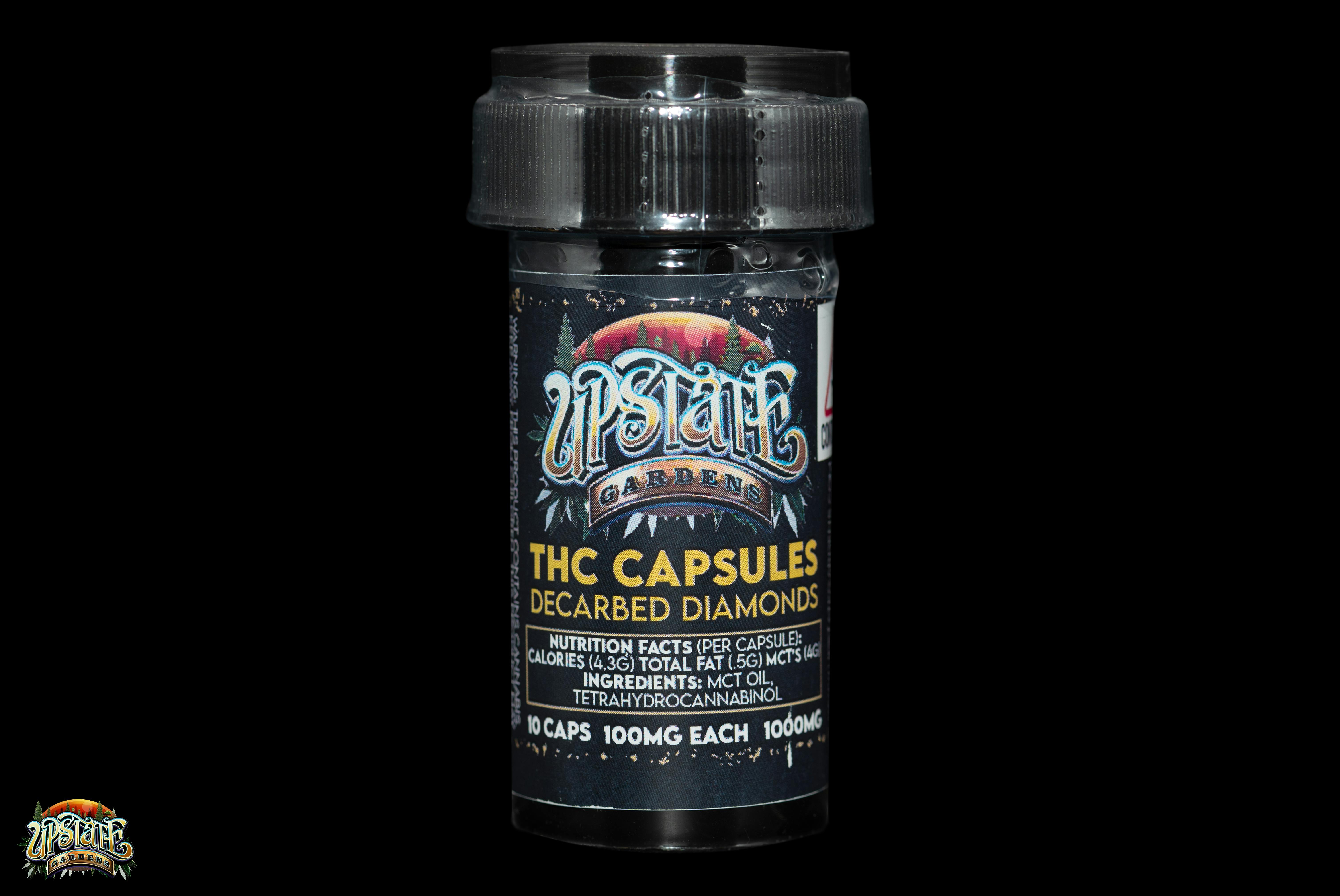 500mg Capsules - Decarbed Diamonds