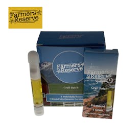 Farmers Reserve ||Super Lemon Haze|| 1 gram cartridge