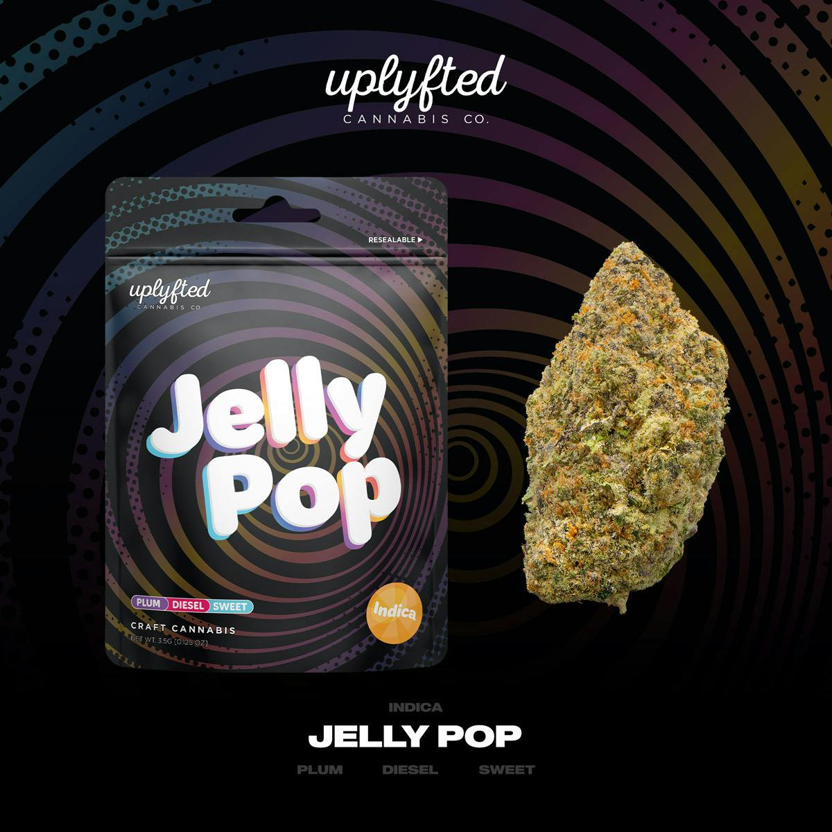 Jelly Pop 3.5g Pre-Pack by Uplyfted Cannabis Co
