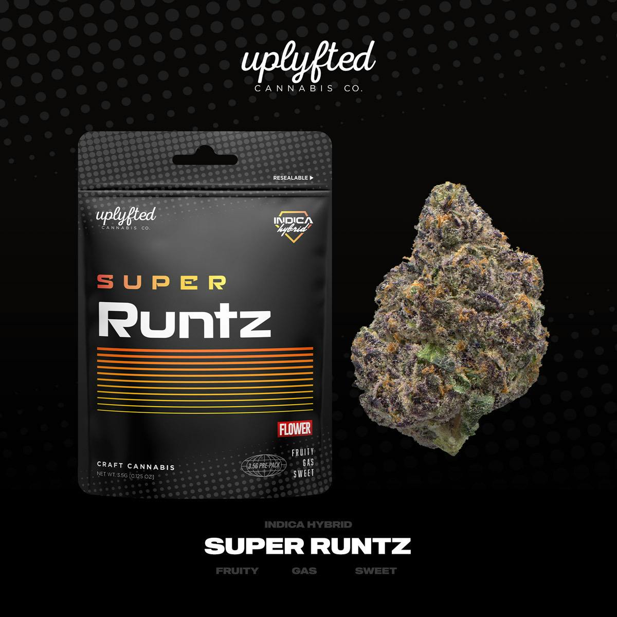 Super Runtz | Buds | 3.5g by Uplyfted Cannabis Co