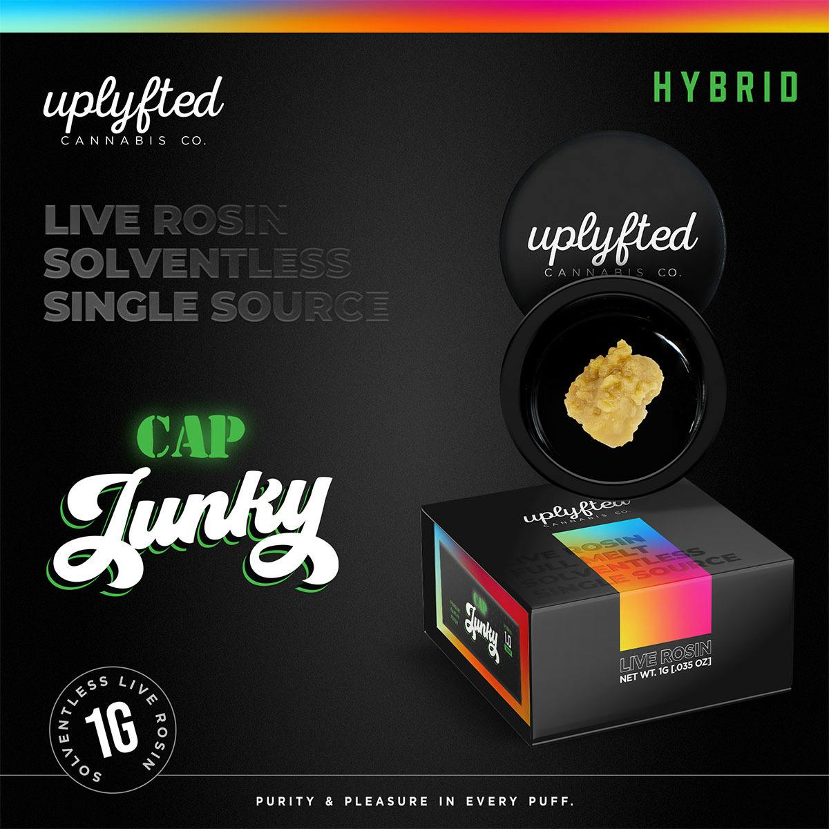 Cap Junky | Live Rosin | Cold Cure Badder | 1g