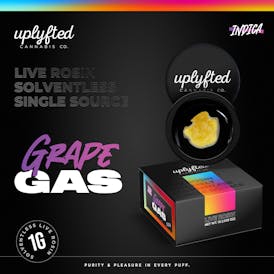 Live Rosin 90u - Grape Gas