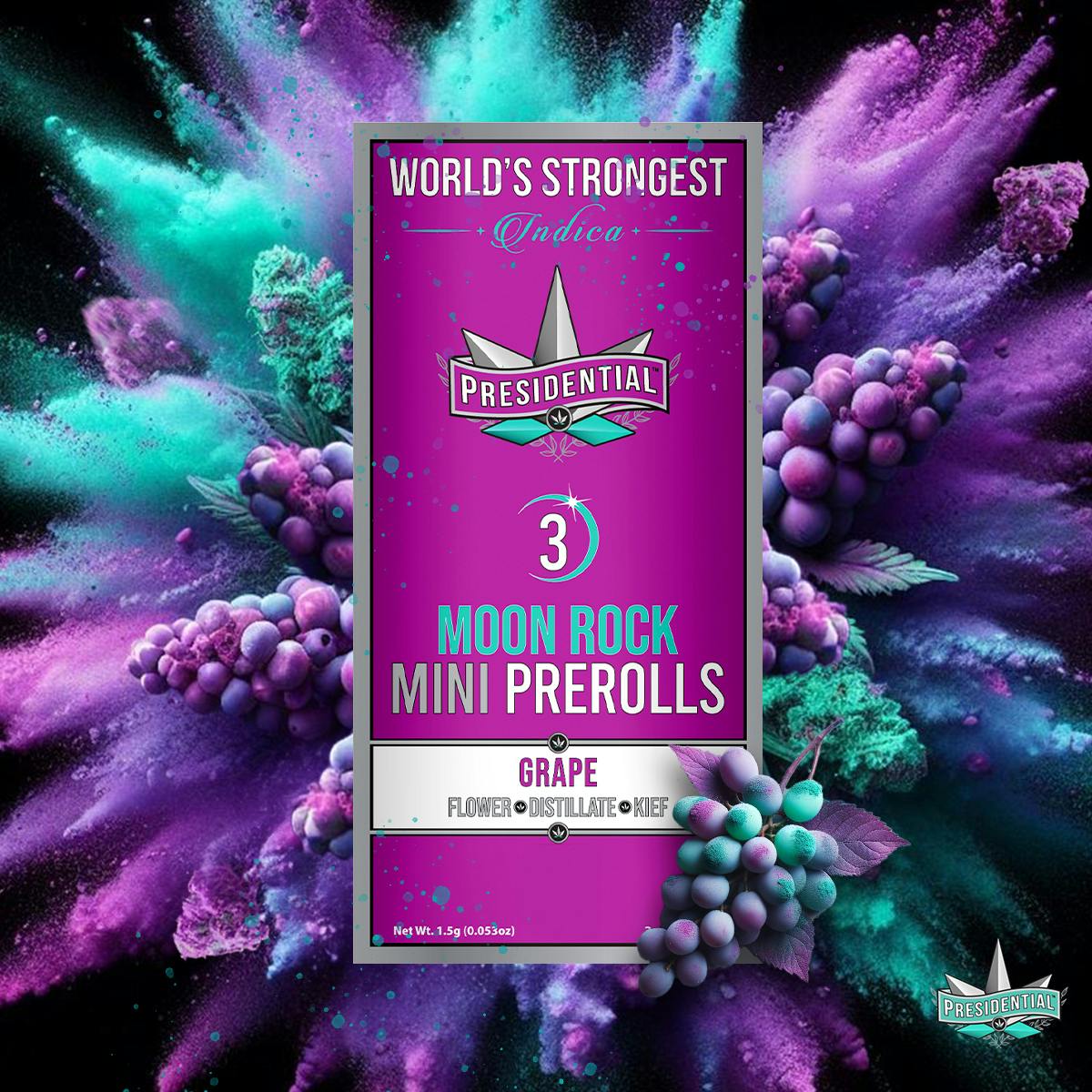 Presidential — Pee-wee Moon Rock - Grape