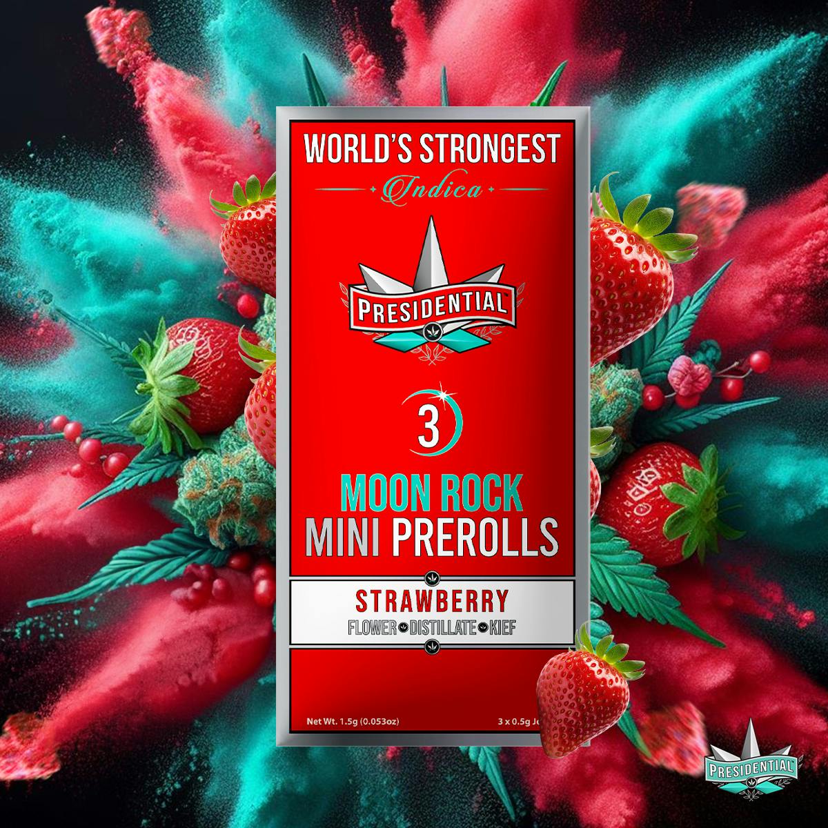 Presidential — Pee-wee Moon Rock -strawberry