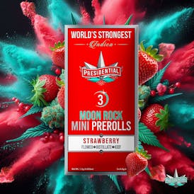 Presidential Pee-Wee Moon Rock Prerolls -Strawberry (1.5g)