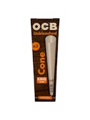 OCB Unbleached King Cones 3ct