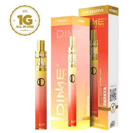 Papaya Live Reserve 1000mg All in One Device