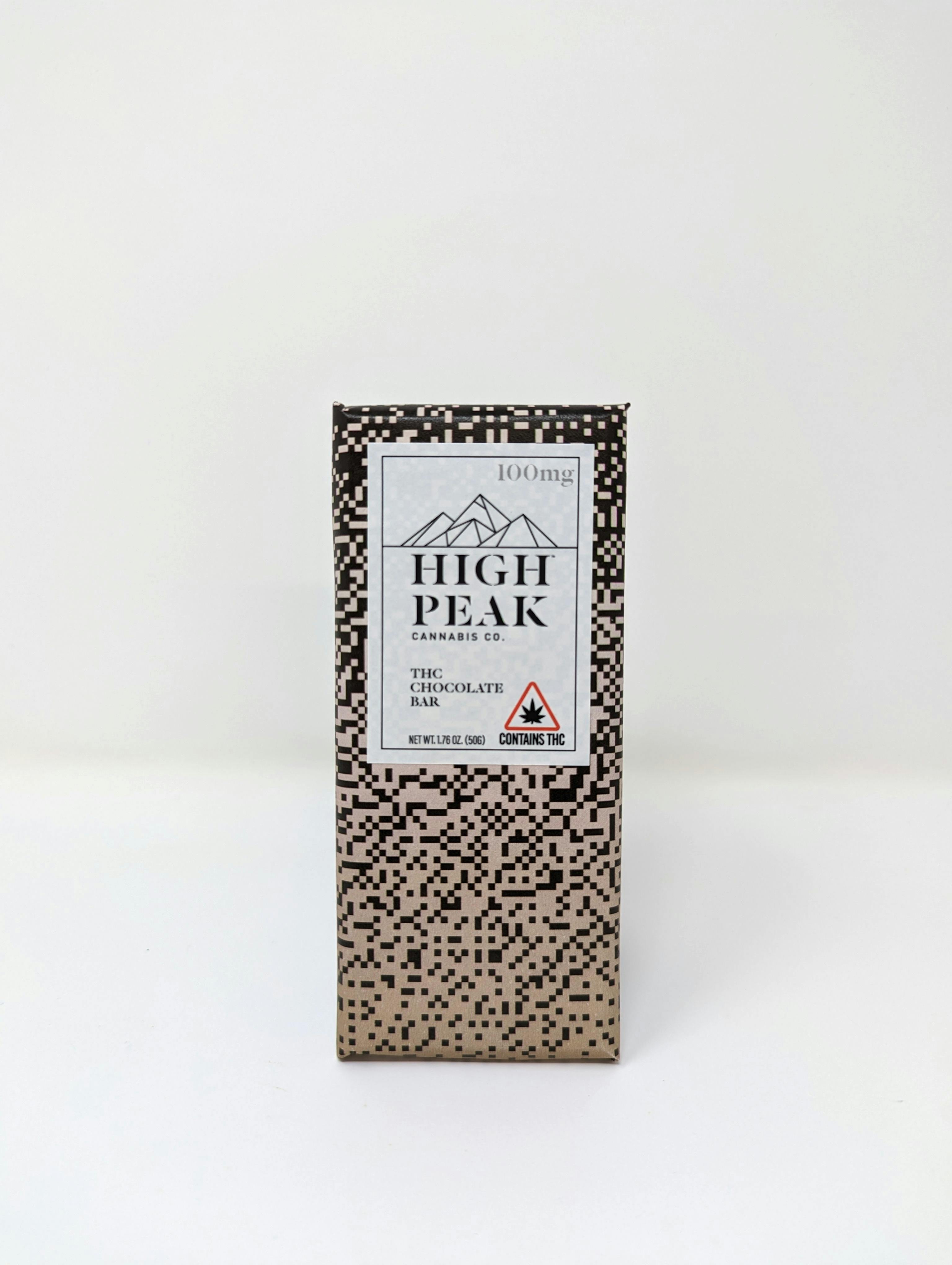 High Peak Cannabis Co. | 100mg Mocha Crunch Bar