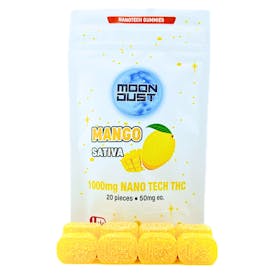 1000MG NANO THC GUMMIES - MANGO - SATIVA