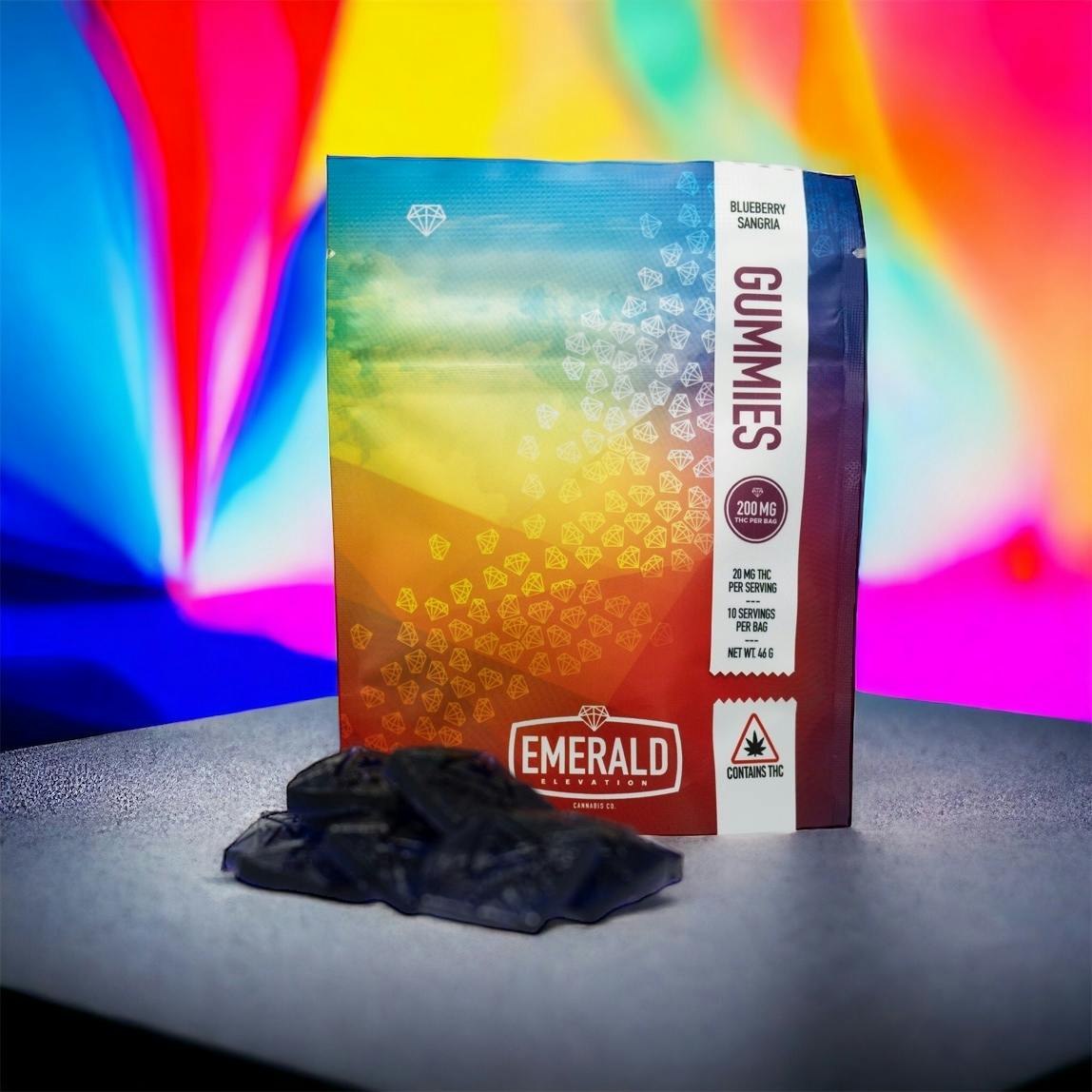 Blueberry Sangria Gummies by Emerald Elevation Cannabis Co