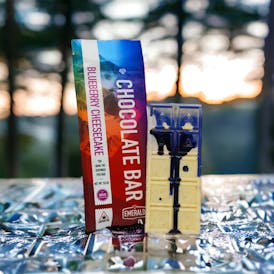300mg Full Spectrum, Blueberry Cheesecake Chocolate Bar