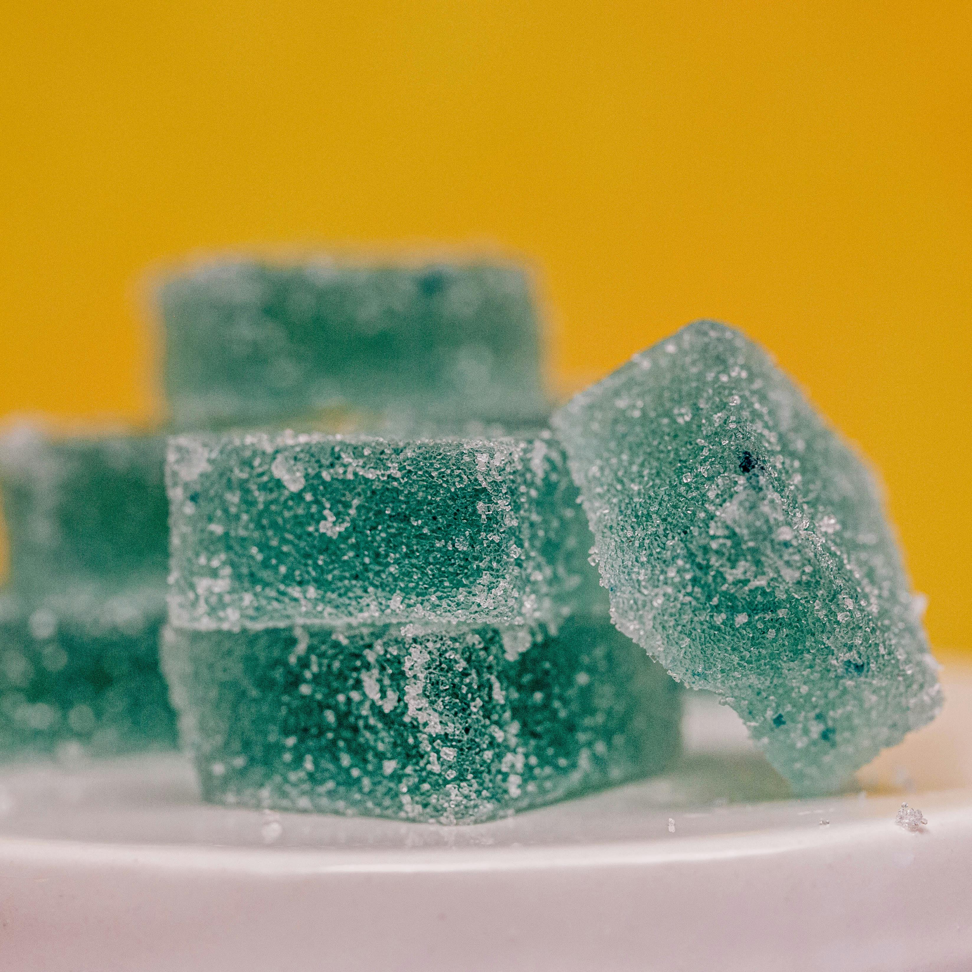 Reefer Gladness Gummies 10 Pack (100mg) Sugar Free - Blue Raspberry