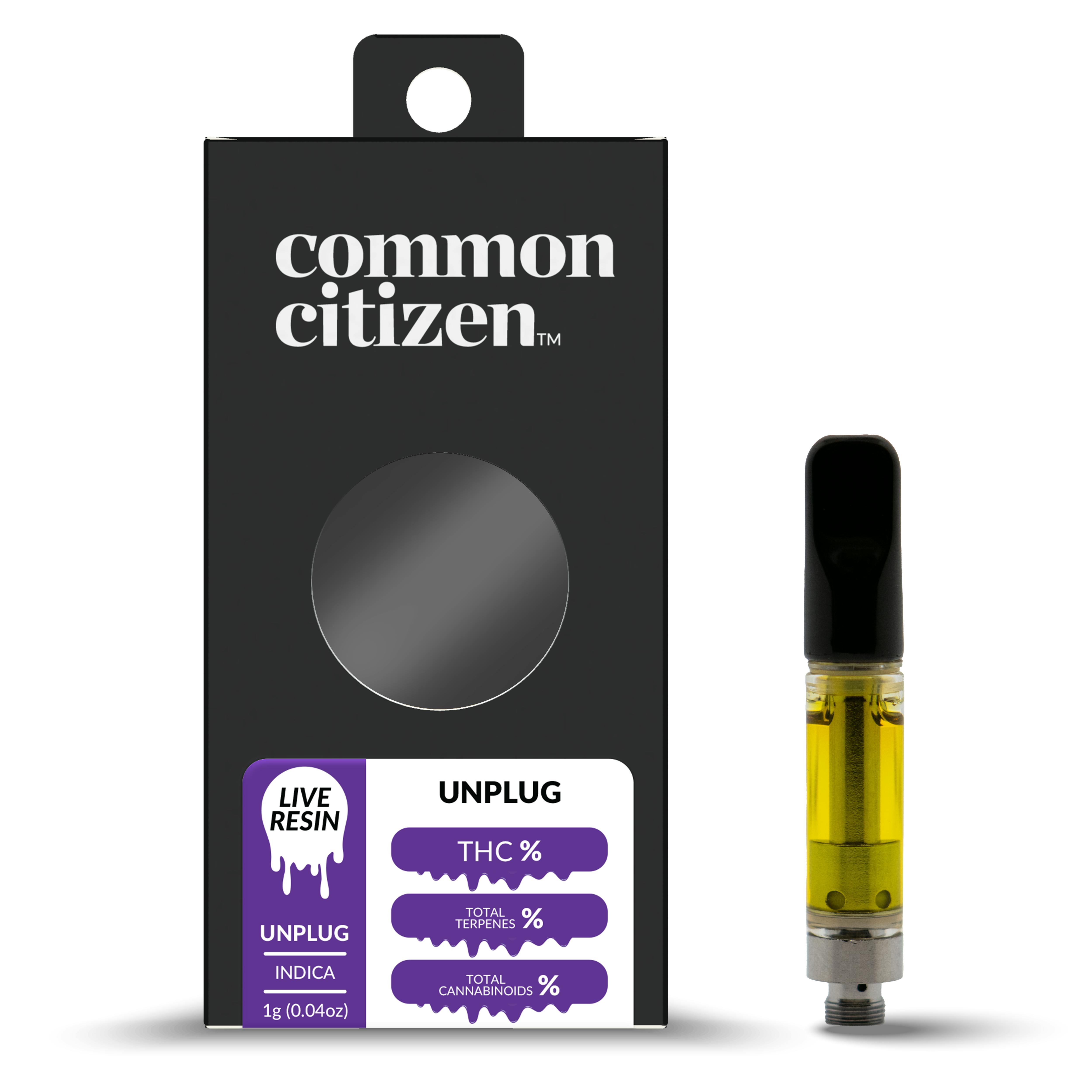 Common Citizen Scoops Live Resin Cartridge 1g cannabis product