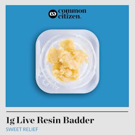 Common Citizen LA Pop Rockz Live Resin Badder 1g
