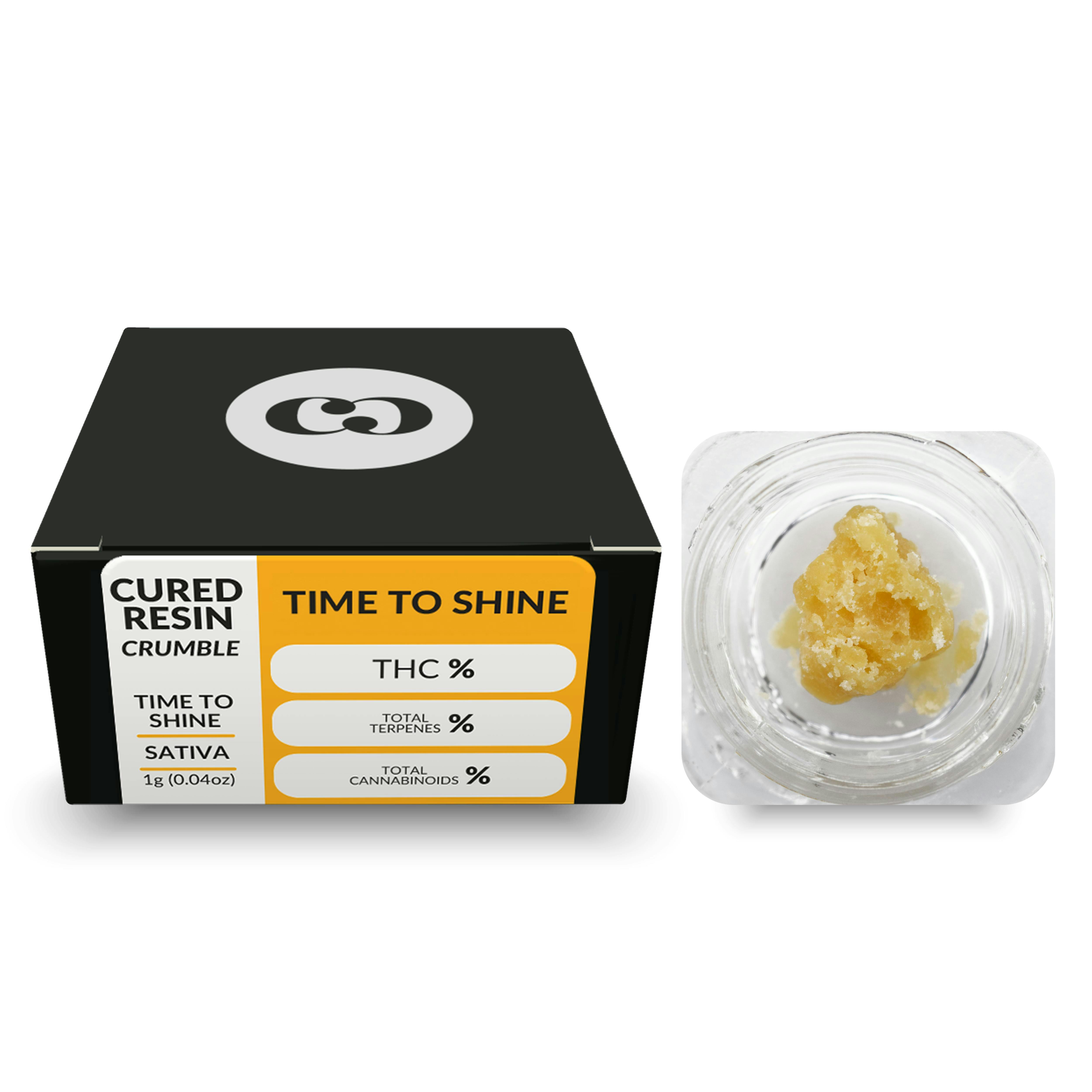 Puffo Gelato | Cured Resin Crumble | 1g