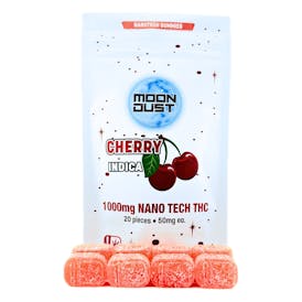 1000MG NANO THC GUMMIES - CHERRY - INDICA