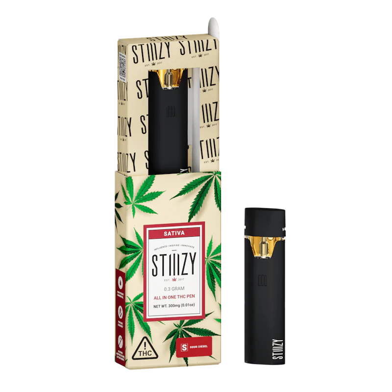 STIIIZY Vape - SOUR DIESEL .3G All-In-One, All-In-One