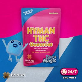 Blue Magic | ALL DAY • Fast Acting 200mg Gummies | HYMAN | REC