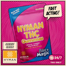 Blue Magic | ALL DAY • Fast Acting 200mg Gummies | HYMAN | MED