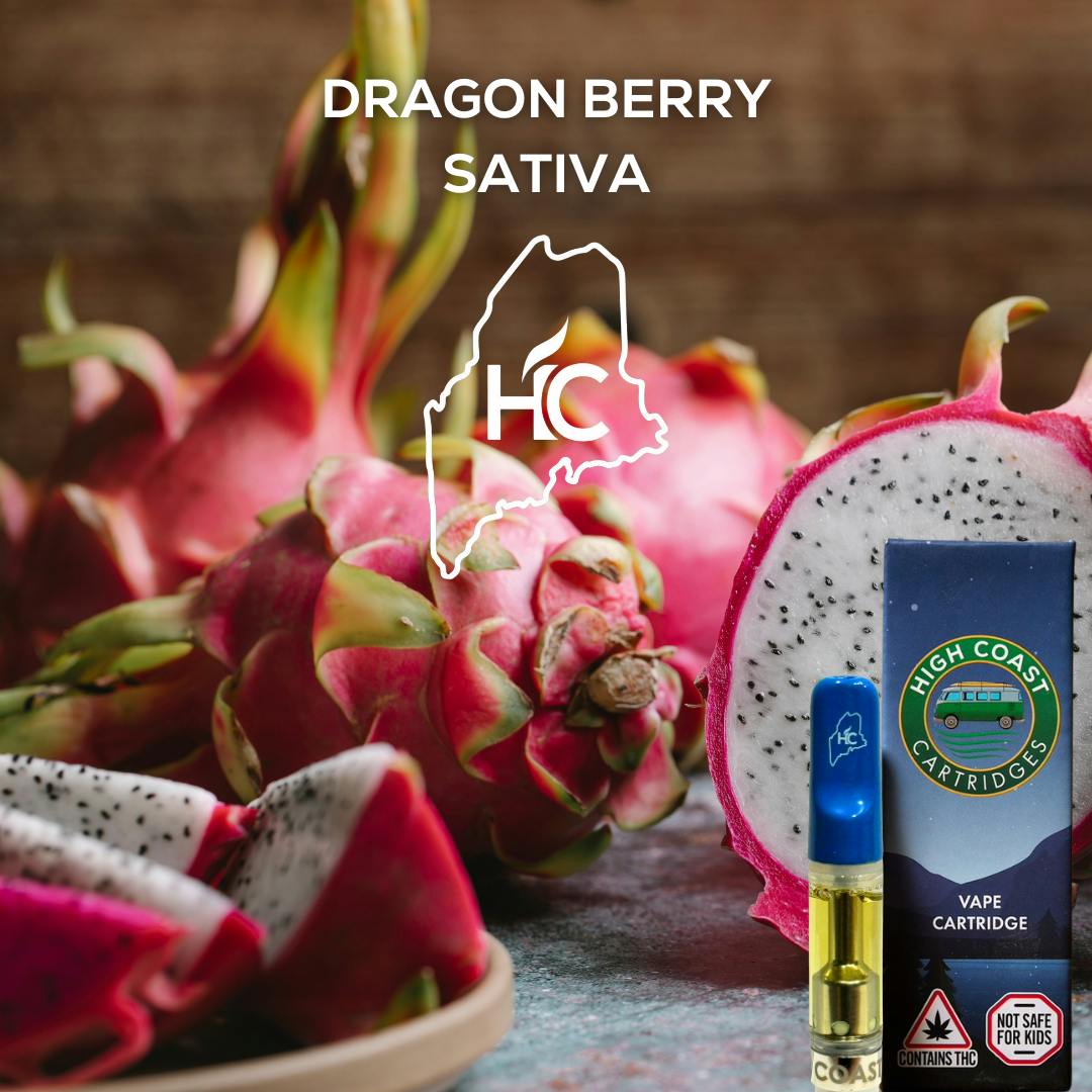 High Coast 1G THC Cartridge - Dragon Berry (Sativa) by High Coast
