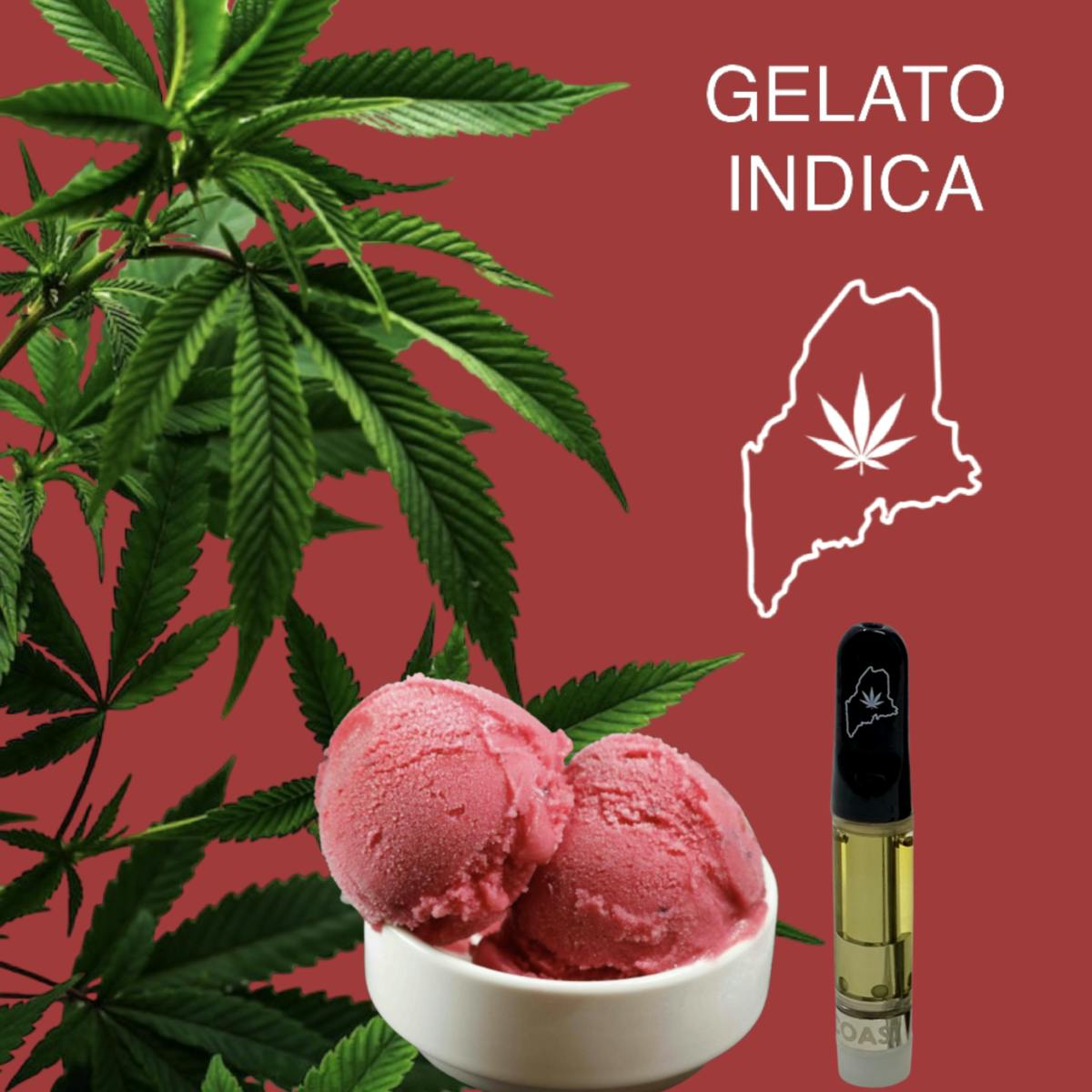 High Coast 1G THC Cartridge - Gelato (Indica)