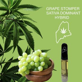 High Coast 1G THC Cartridge - Grape Stomper (Sativa-Dominant Hybrid)
